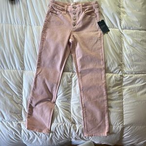 pink jeans